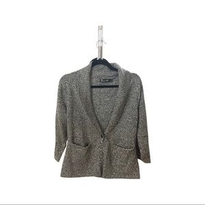 Three-quarter cardigan jacket